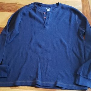 Mens heavyweight long sleeve shirt